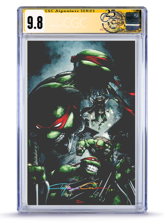 PREORDER: TMNT No. 9 Raphael  CGC Signature Series 9.8