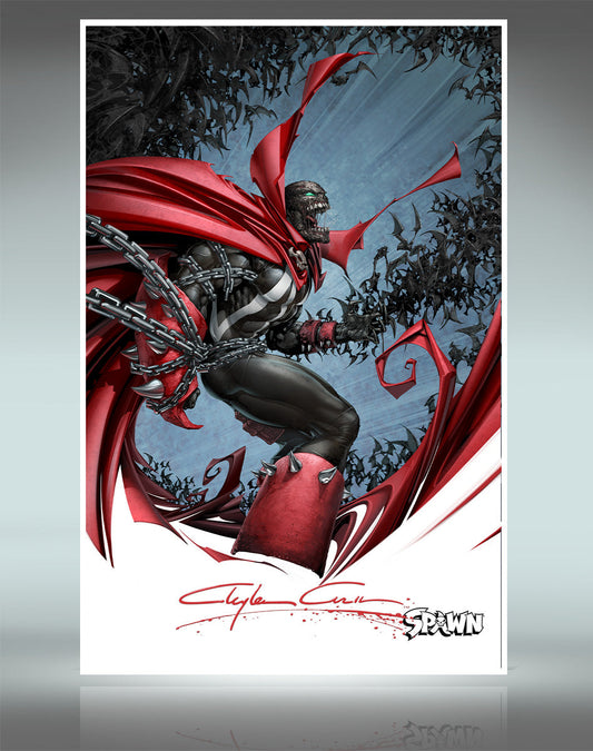Spawn Murder Signature 11x17 Pearlized Metallic Archival Giclee Print (B)