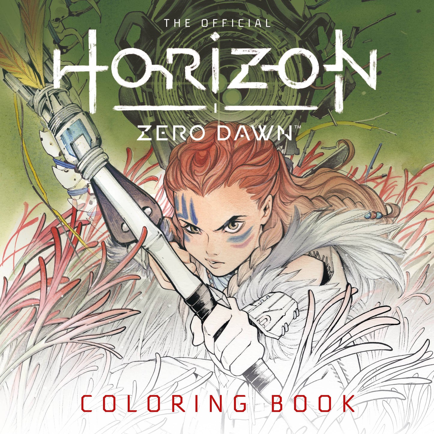 OFFICIAL HORIZON ZERO DAWN COLORING BOOK SC