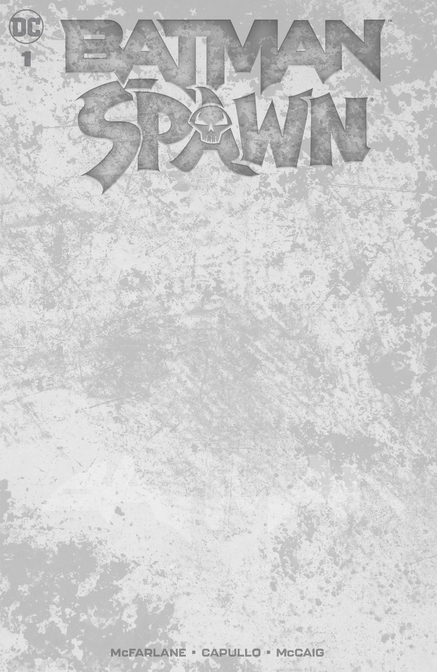 BATMAN SPAWN #1 (ONE SHOT) BLANK VAR