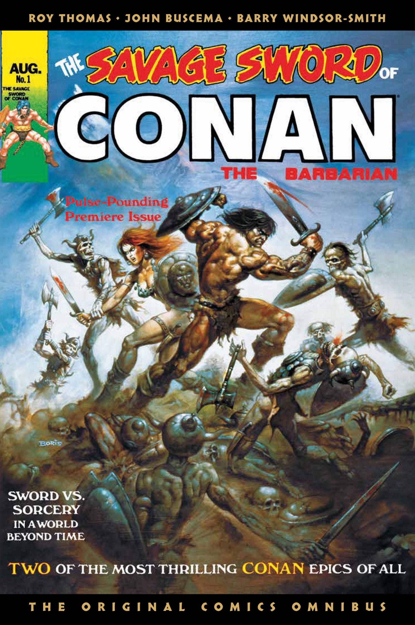 SAVAGE SWORD OF CONAN ORIGINAL OMNI REG GN VOL 01