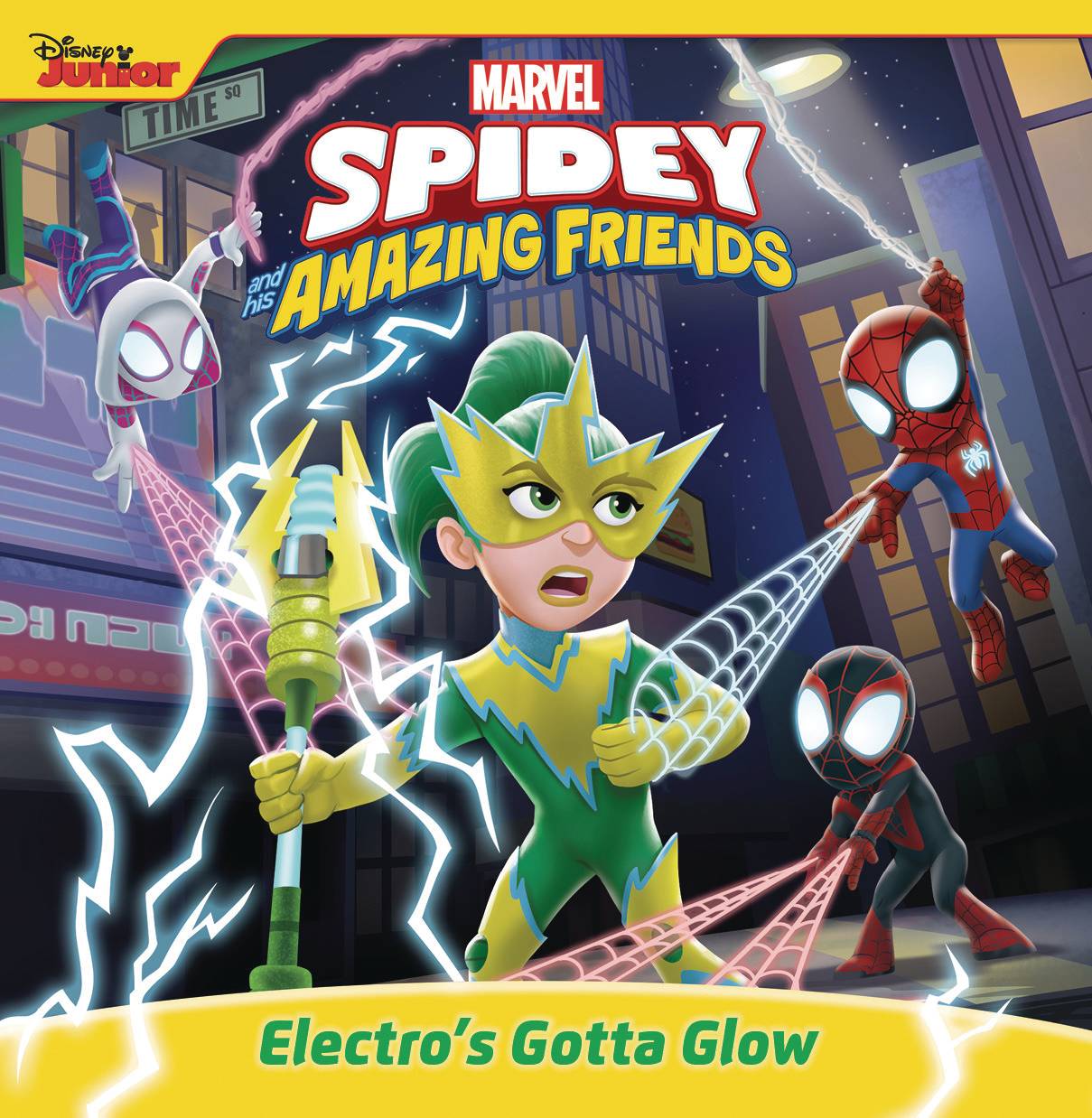 SPIDEY & HIS AMAZING FRIENDS ELECTROS GOTTA GLOW SOFT COVER