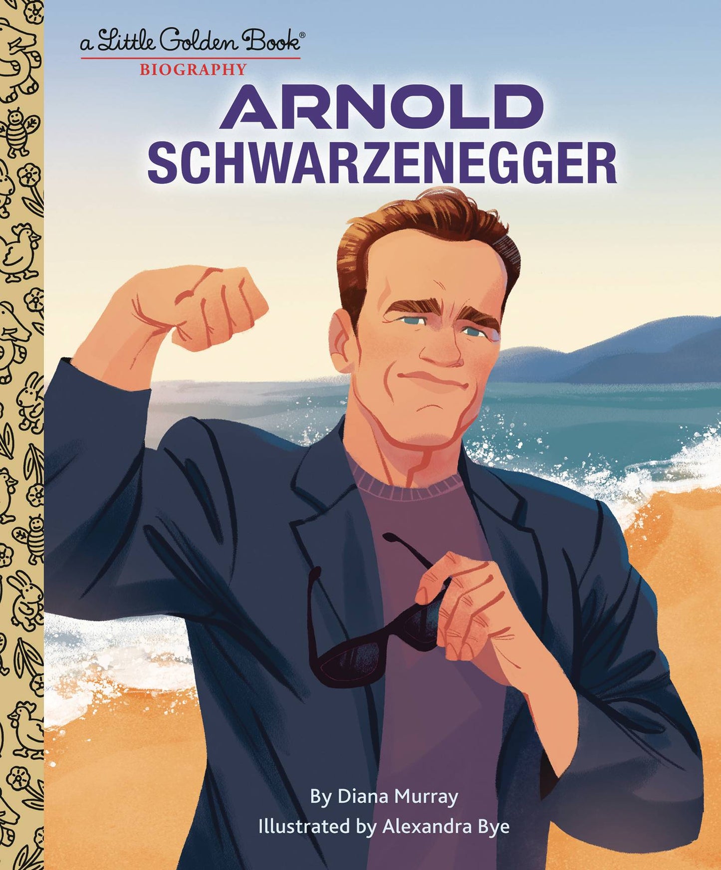 ARNOLD SCHWARZENEGGER LITTLE GOLDEN BOOK