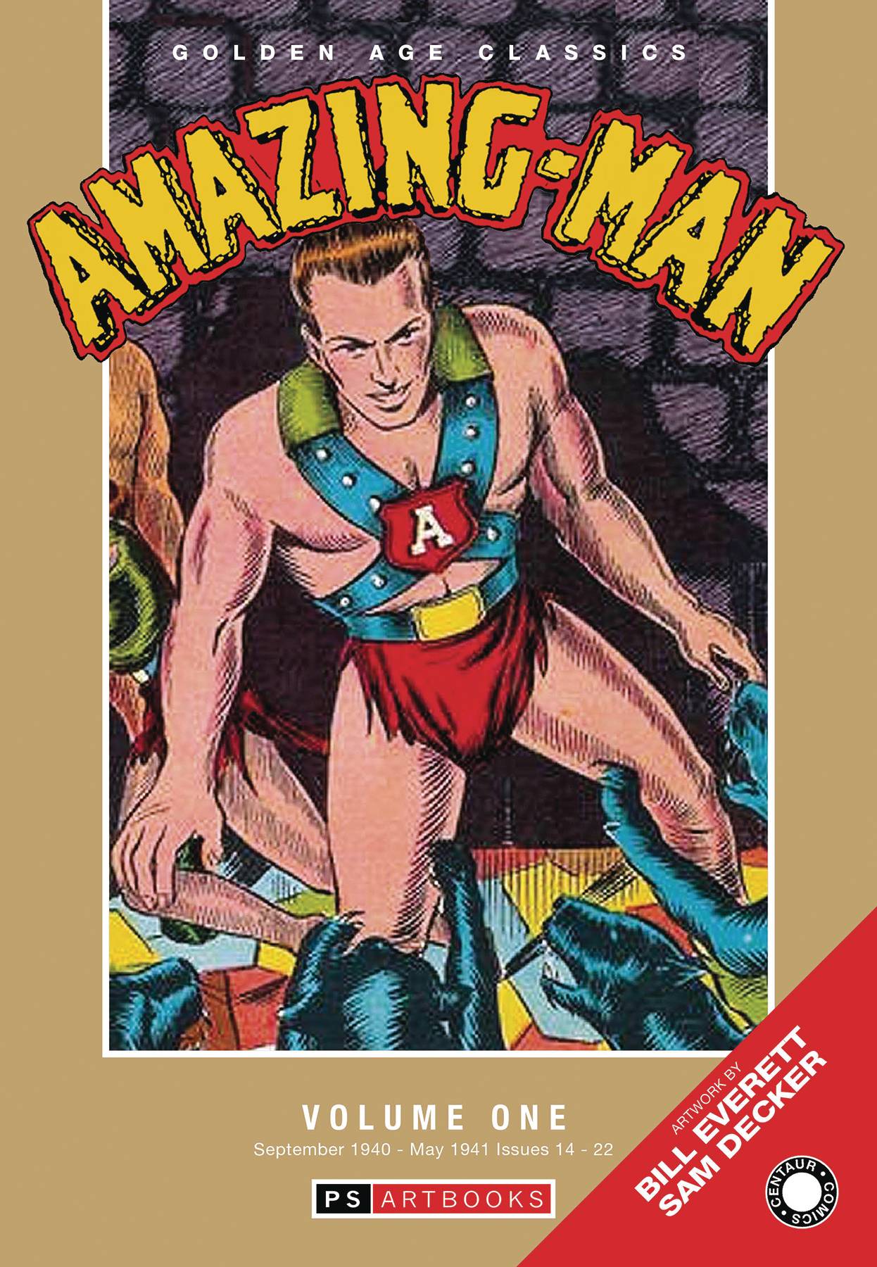 GOLDEN AGE CLASSICS: AMAZING-MAN HC VOL 1