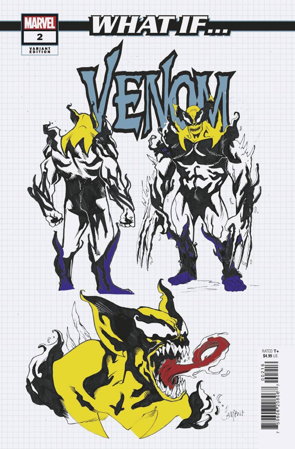 WHAT IF VENOM #2 10 COPY INCV CHRIS CAMPANA DESIGN VAR