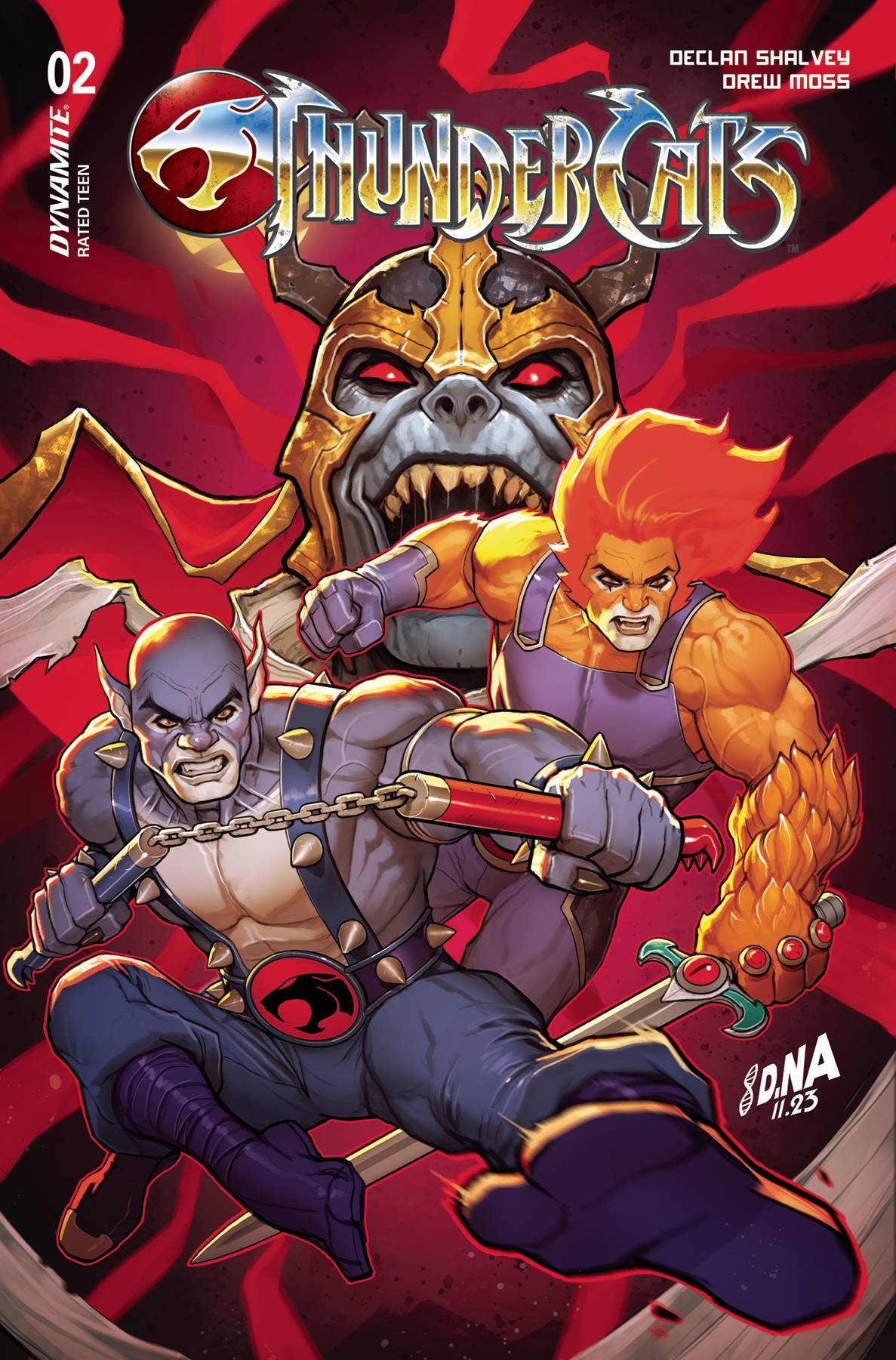 THUNDERCATS #2 CVR Q 20 COPY INCV NAKAYAMA FOIL