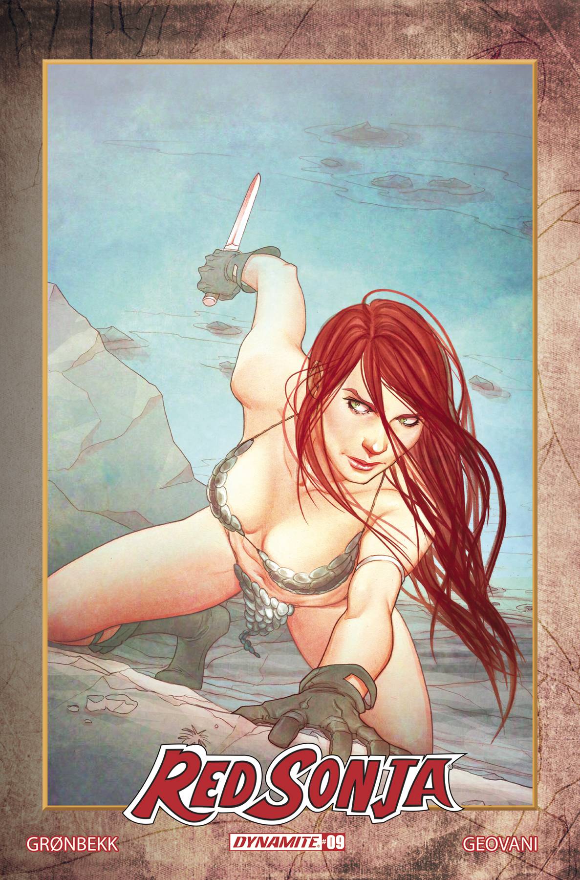 RED SONJA 2023 #9 CVR F 10 COPY INCV FRISON MODERN ICON