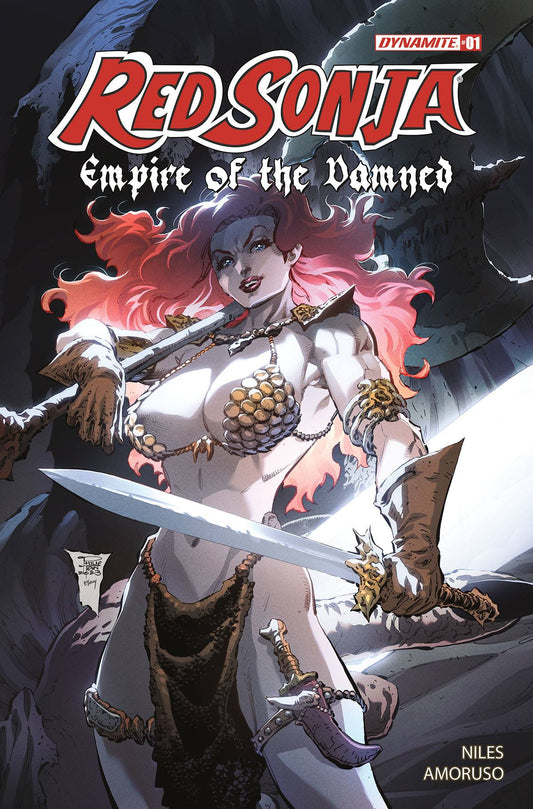 RED SONJA EMPIRE DAMNED #1 CVR I 7 COPY INCV TAN ORIGINAL