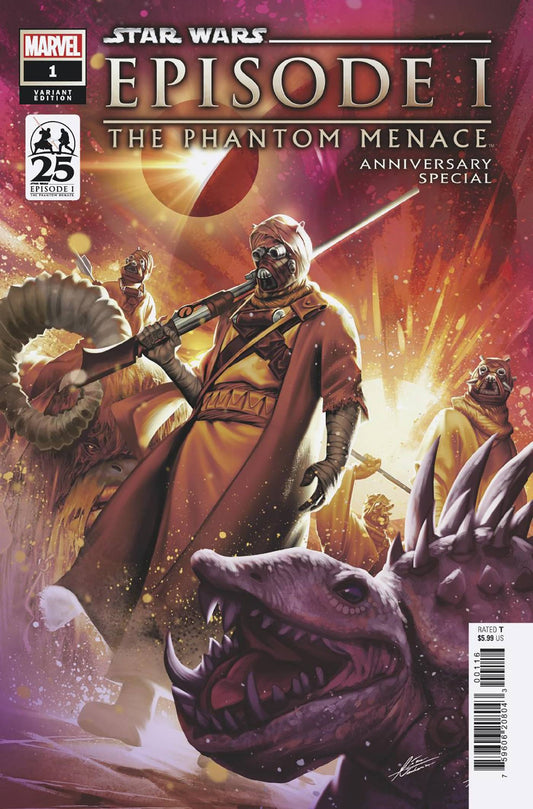 STAR WARS PHANTOM MENACE 25TH ANN SPECIAL #1 25 COPY INCV