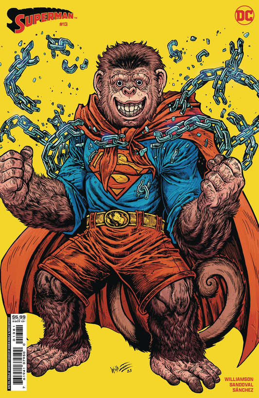 SUPERMAN #13 CVR F APRIL FOOLS BEPPO SUPER MONKEY CSV HOB