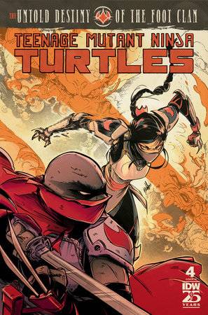 TMNT UNTOLD DESTINY OF FOOT CLAN #4 CVR C 10 COPY SANTTOS