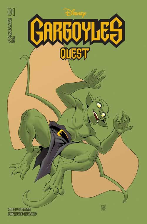 GARGOYLES QUEST #1 CVR M 5 COPY FOC INCV MOSS FOIL (C: 1-1-2