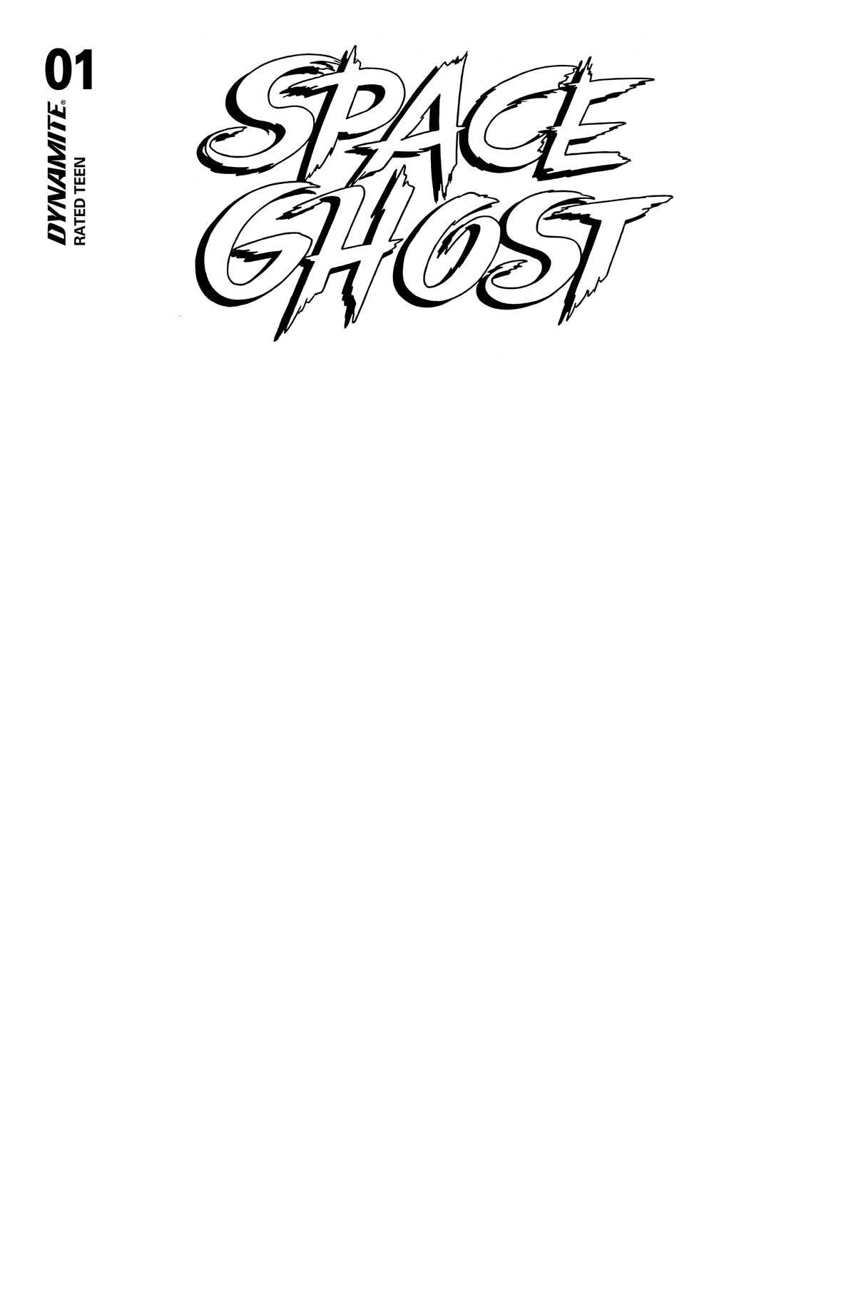 SPACE GHOST #1 BLANK AUTHENTIX