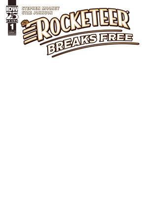 ROCKETEER BREAKS FREE #1 BLANK SKETCH