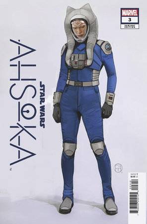 STAR WARS AHSOKA #3 10 COPY INCV CONCEPT ART VAR