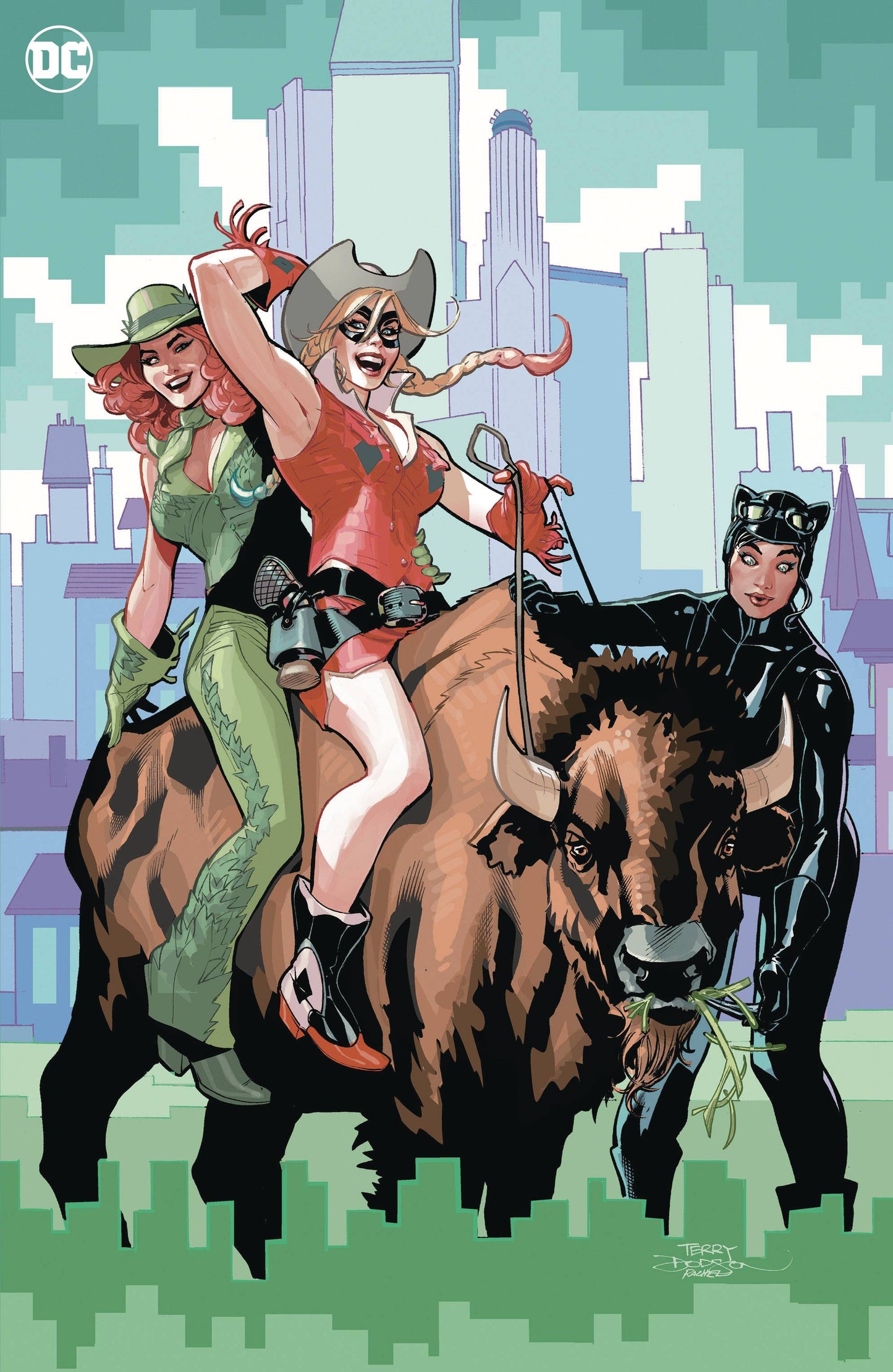 GOTHAM CITY SIRENS #1 (OF 4) CVR I INC 1:50 DODSON VIRGIN