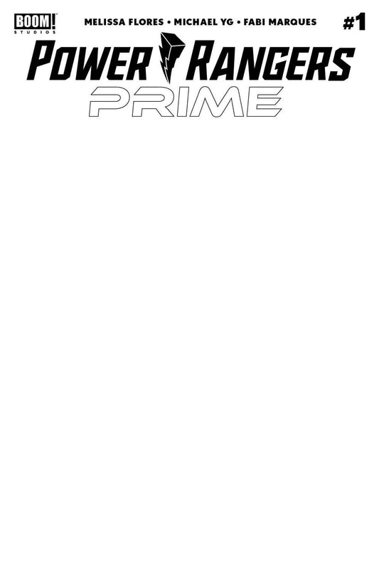 POWER RANGERS PRIME #1 BLANK