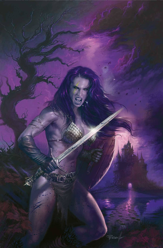 RED SONJA 2023 #18 CVR M 5 COPY FOC INCV PARRILLO ULTRAVIOLE