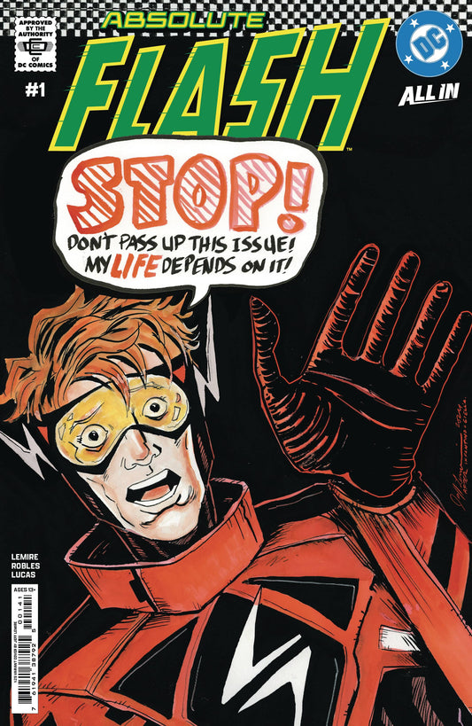 ABSOLUTE FLASH #1 CVR I INC 1:25 JEFF LEMIRE CSV