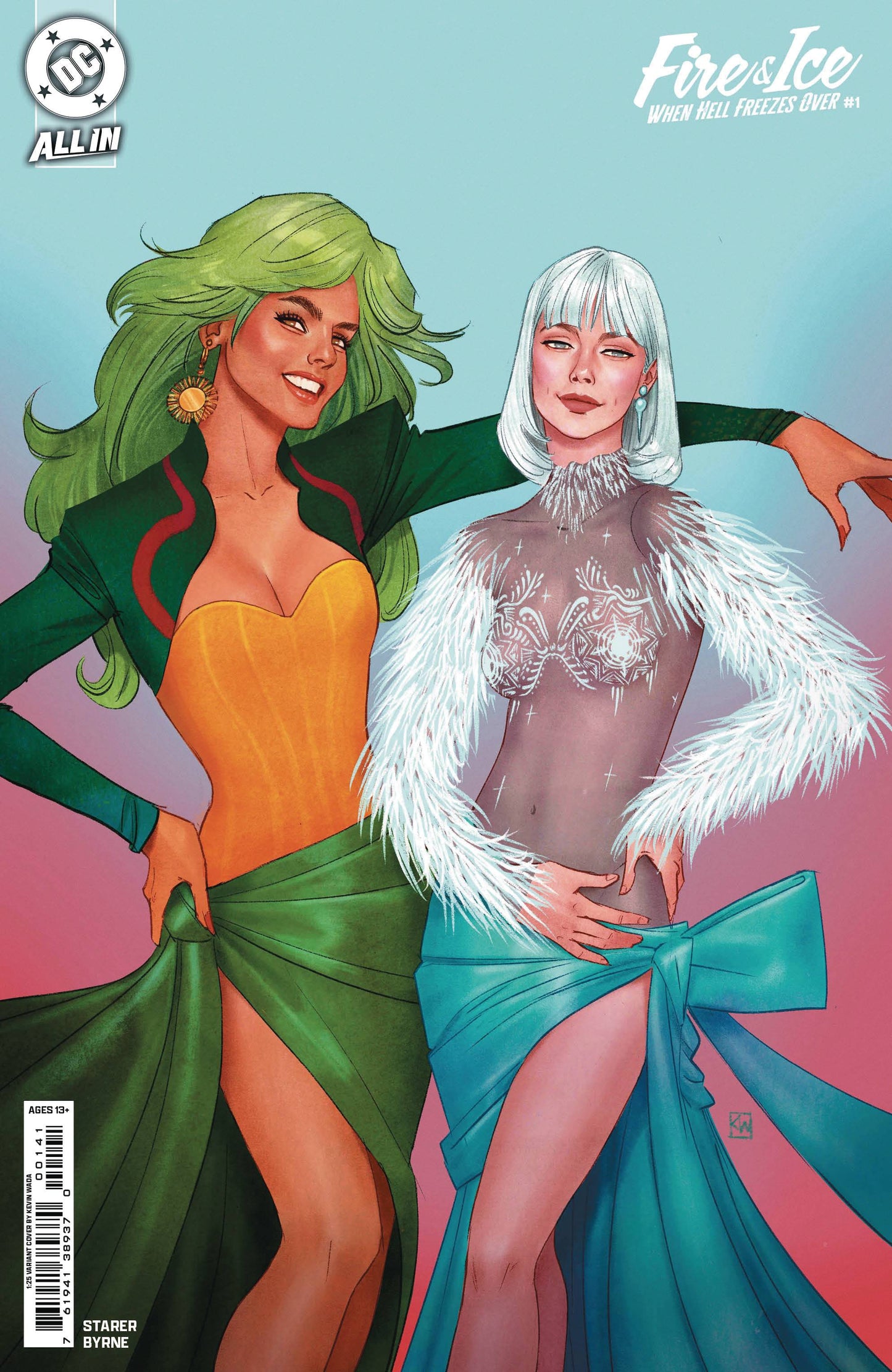 FIRE & ICE WHEN HELL FREEZES OVER #1 (OF 6) CVR D INC 1:25