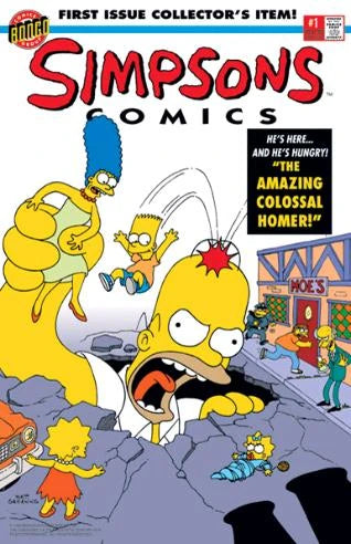 Simpsons Comics #1 - Poster Edition