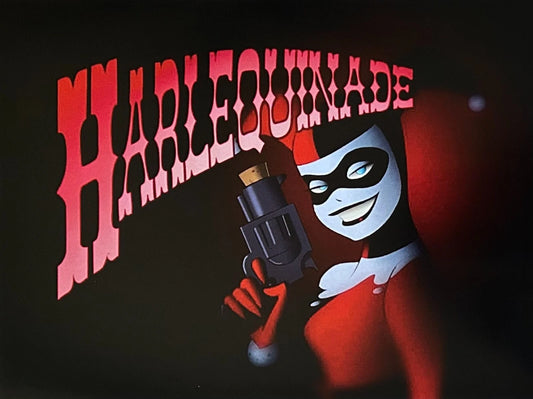 Batman: The Animated Series 'Harlequinade' Title Card 9x12 Glossy Print