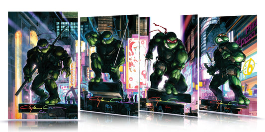 PREORDER: TMNT No. 2 Infinity Signatures w/COA Four Pack LTD to 300