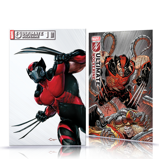 Preorder: Ultimate Wolverine No. 1 2pack w/Skroce 1:25