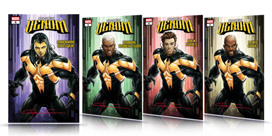 PREORDER: Signed All New Venom Suspect No. 5 Four Pack