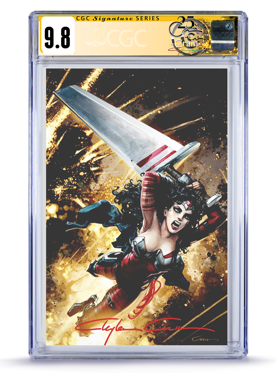 PREORDER: Trade Dress Absolute Wonder Woman No. 20 Classic Signature 9.8 CGC Signature Series