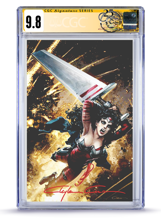 PREORDER: Trade Dress Absolute Wonder Woman No. 20 Classic Signature 9.8 CGC Signature Series