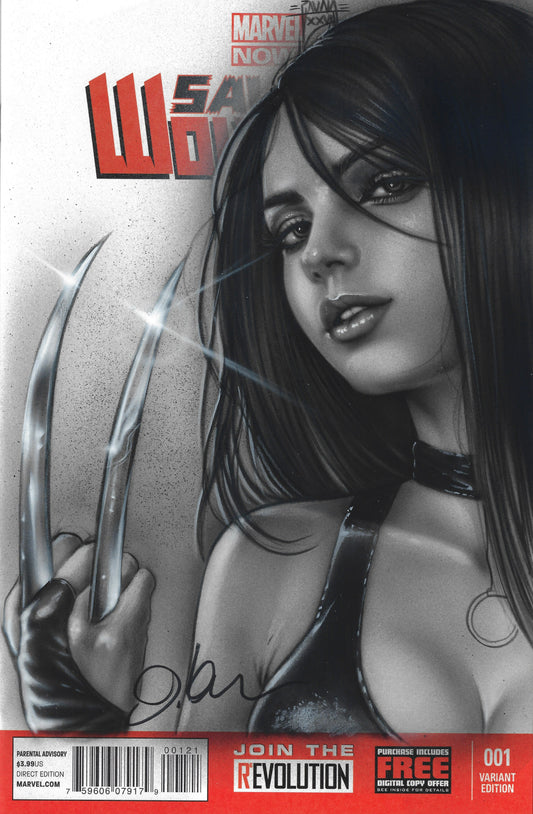 X-23 Airbrushed Cover by Martin Zavala