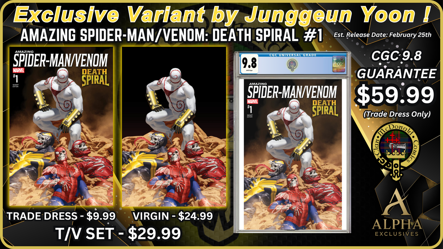 Amazing Spider-Man/Venom: Death Spiral #1 - Junggeun Yoon