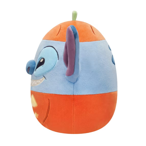Squishmallows Official 8 inch Disney Halloween Stitch in Jack-O-Lantern - Child's Ultra Soft Stuffed Plush Toy