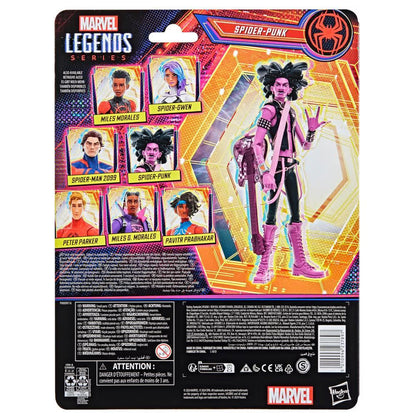 Marvel Legends Series Spider-Man: Across the Spider-Verse Spider-Punk 6-inch Action Figure, w/ Accessories