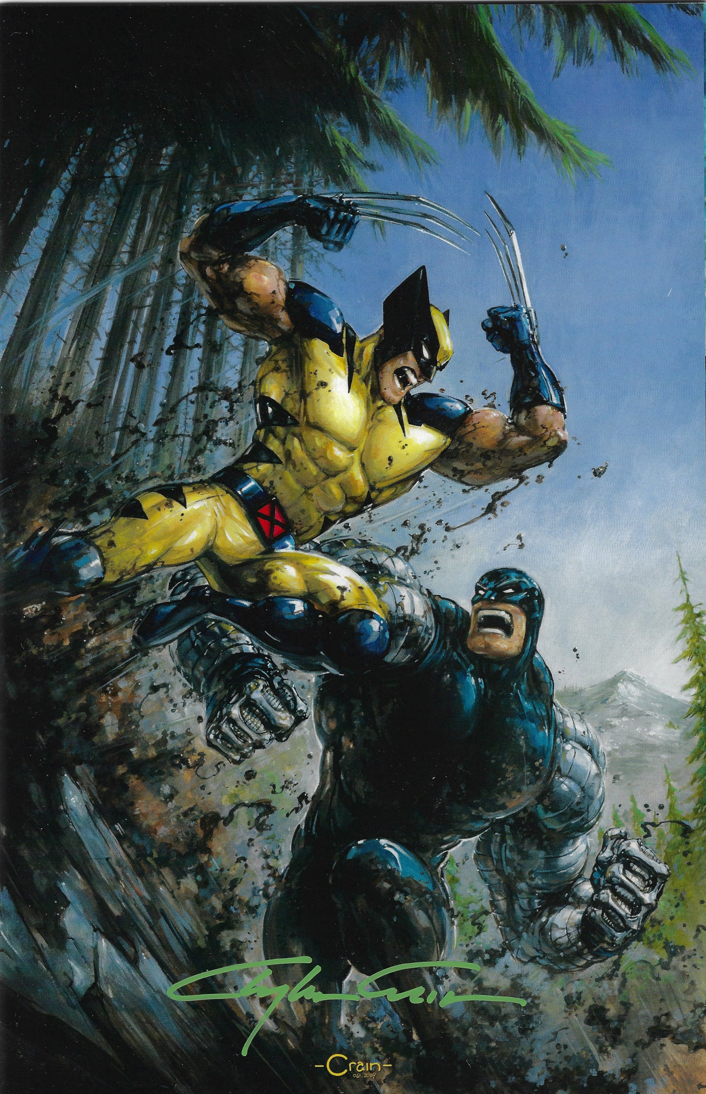 WOLVERINE #1 CLAYTON CRAIN VIRGIN EXCLUSIVE