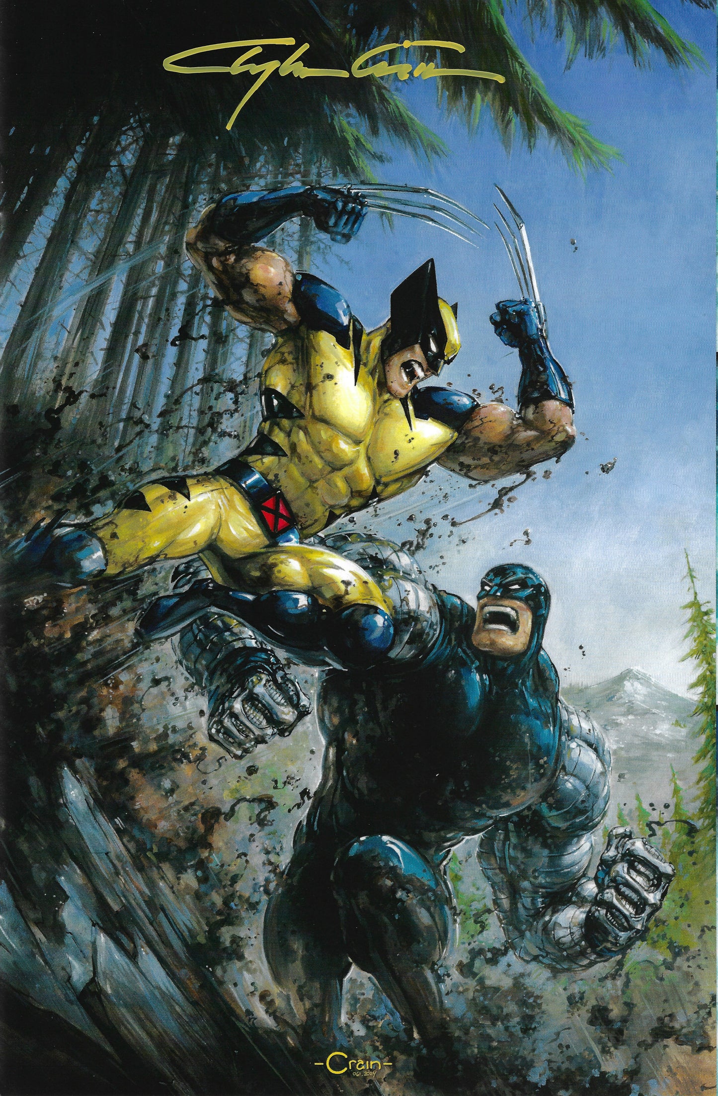 WOLVERINE #1 CLAYTON CRAIN VIRGIN EXCLUSIVE