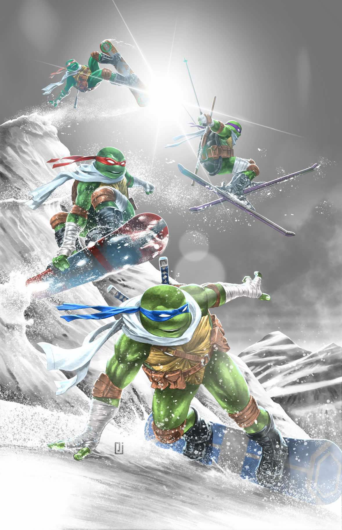 TMNT #7 COVER BY PEEJAY CATACUTAN