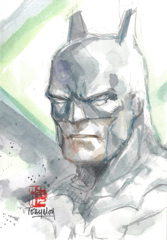 BATMAN - TONY MOY WATERCOLOR