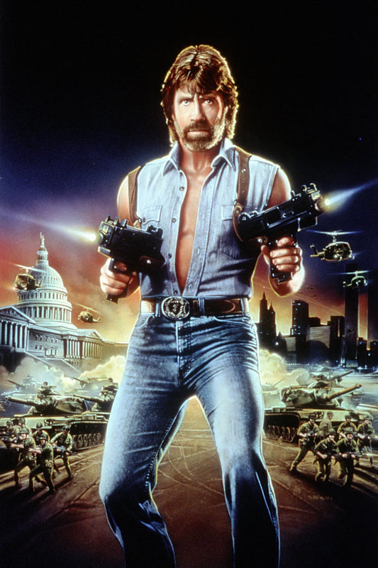 Chuck Norris Autographed Photo B