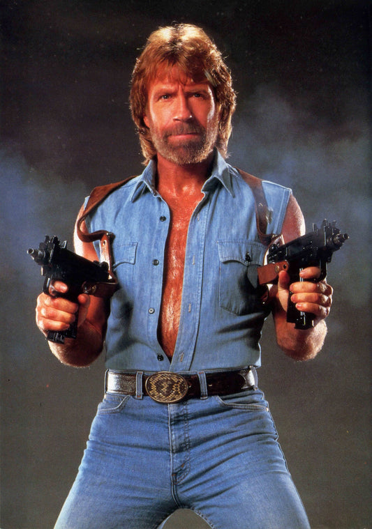 Chuck Norris Autographed Photo C