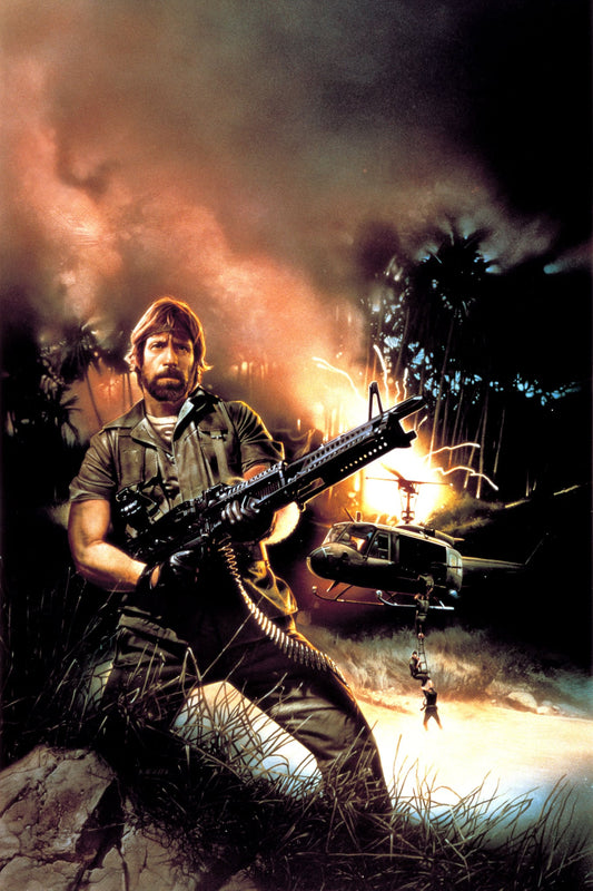 Chuck Norris Autographed Photo E