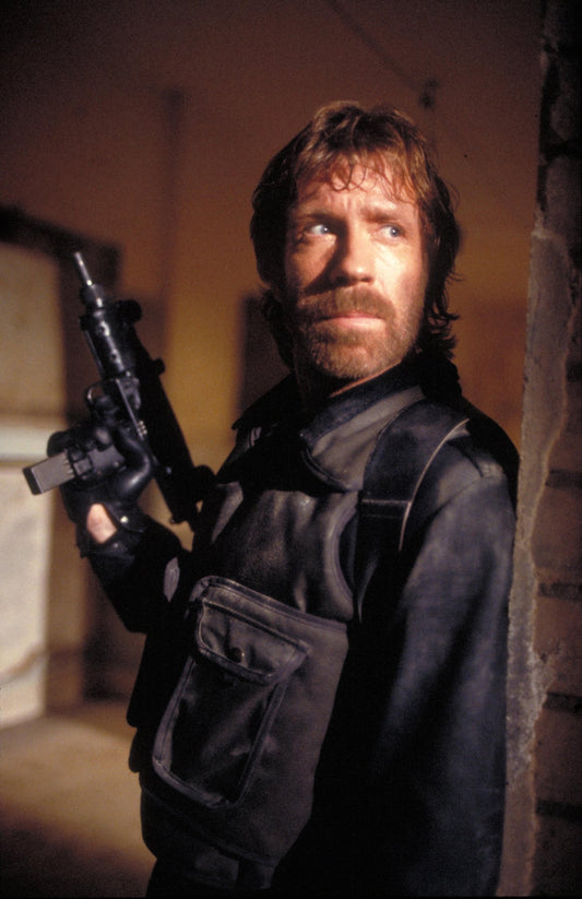 Chuck Norris Autographed Photo F