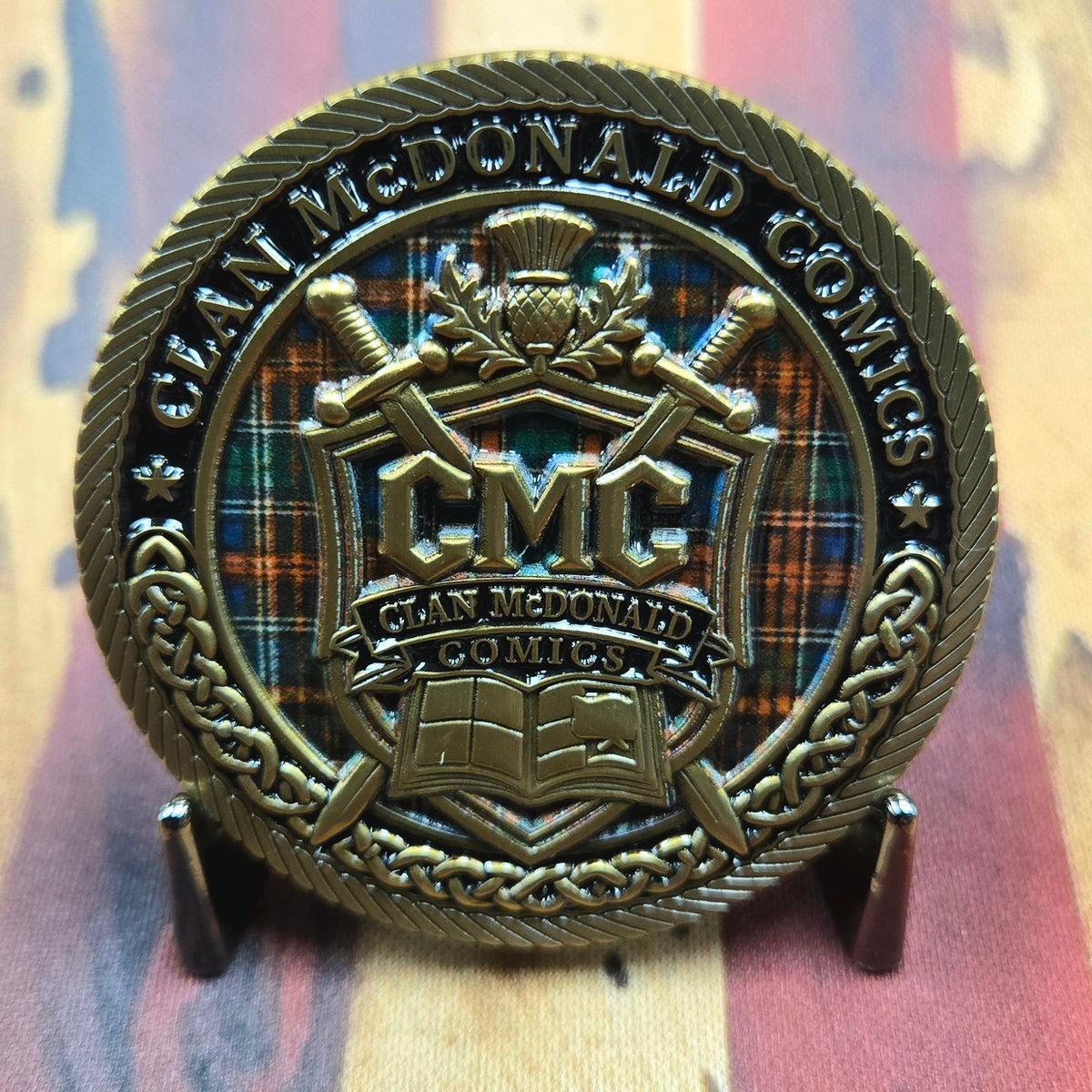 Clan McDonald Comics: Official 2026 Challenge Coin