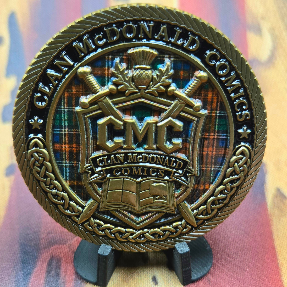 Clan McDonald Comics: Official 2026 Challenge Coin