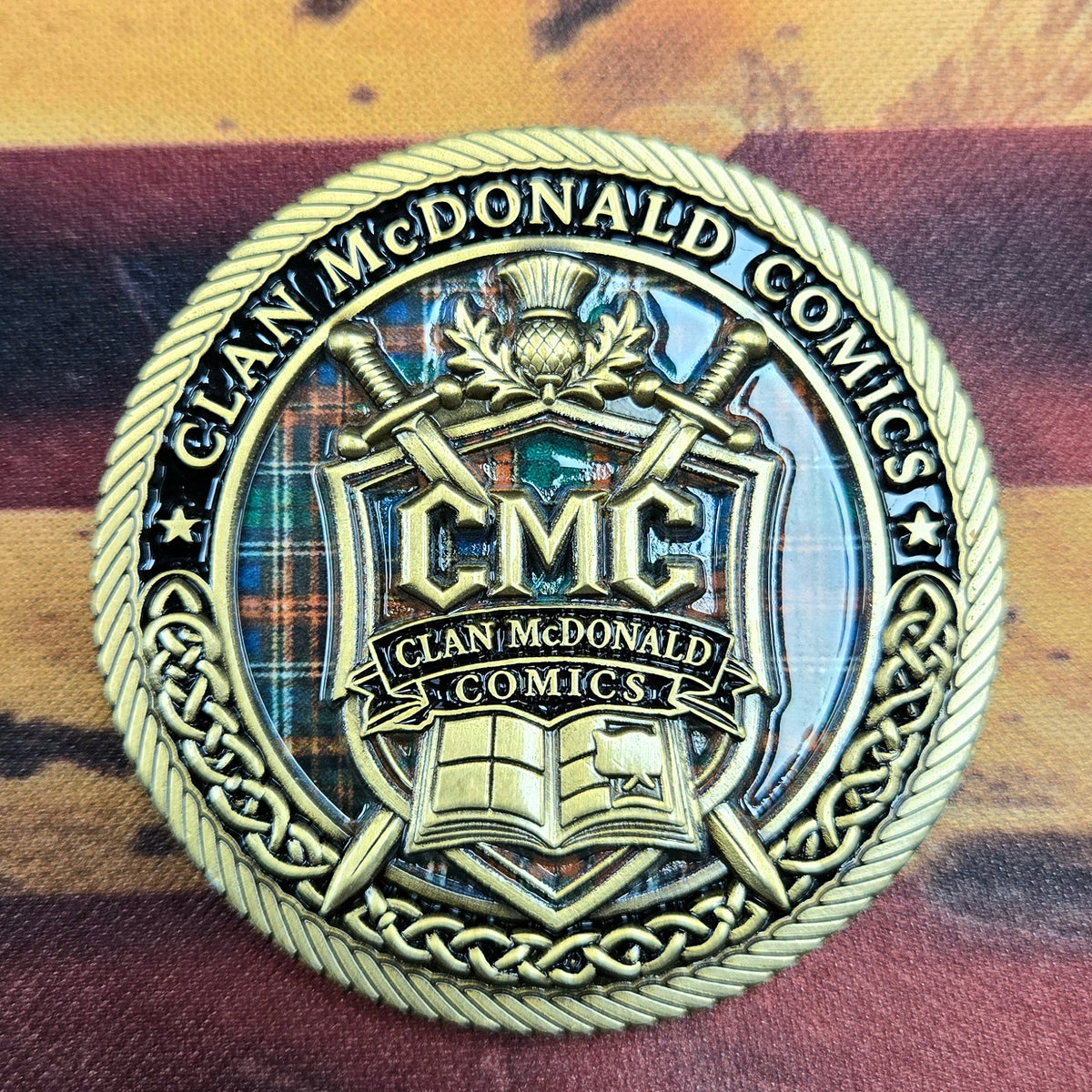 Clan McDonald Comics: Official 2026 Challenge Coin