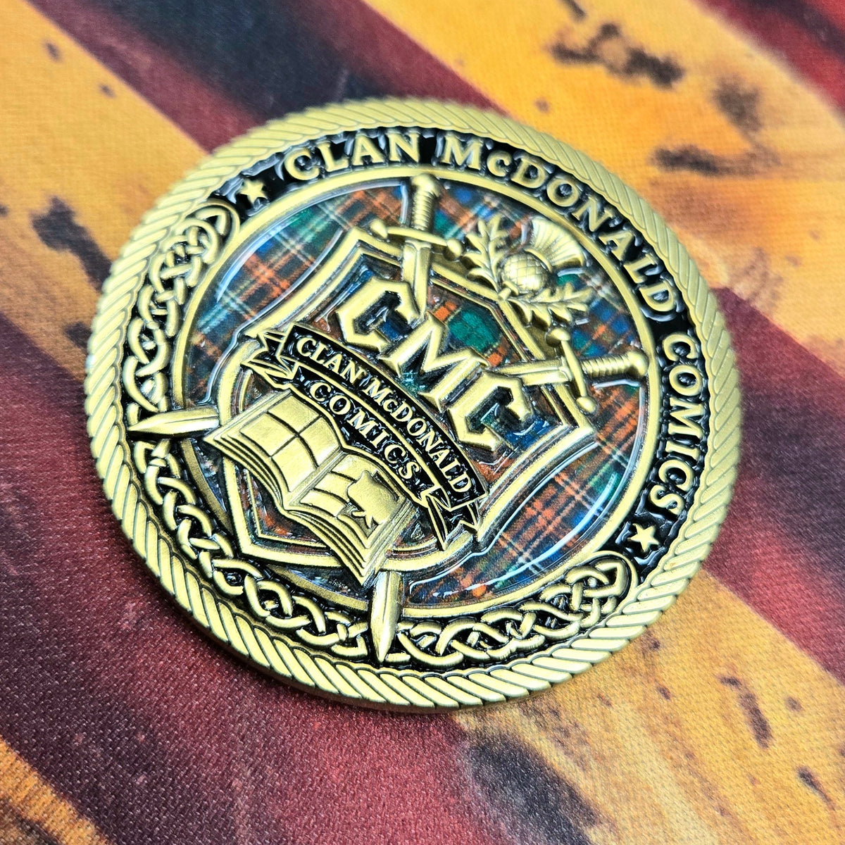 Clan McDonald Comics: Official 2026 Challenge Coin