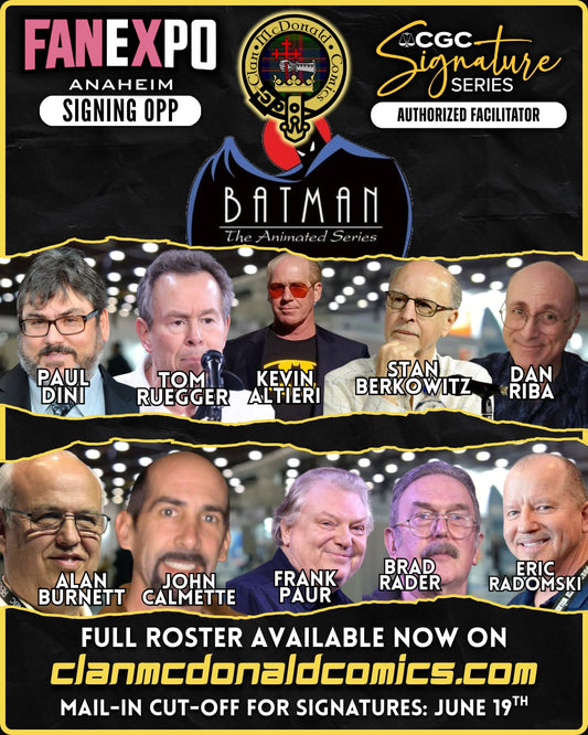 FanExpo Anaheim Signing Opportunities