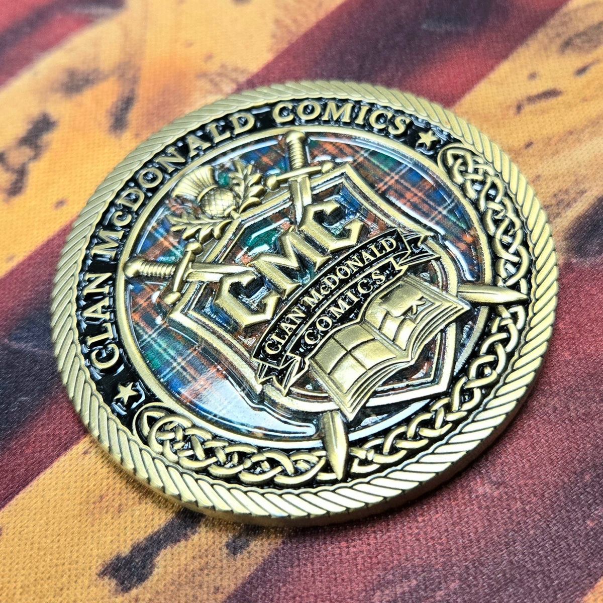 Clan McDonald Comics: Official 2026 Challenge Coin