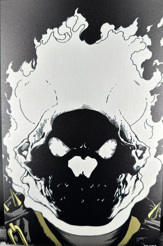 DO YOU POOH? GHOST RIDER HOMAGE GLOW-IN-THE-DARK METAL